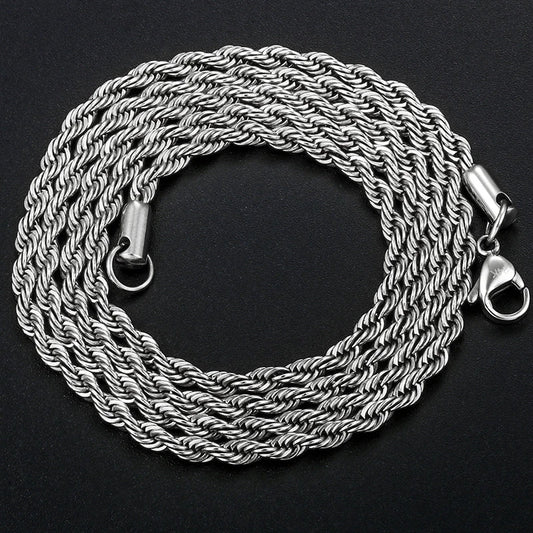 Rope Chain Stainless Steel