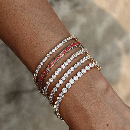 Iced Out CZ Tennis Bracelet