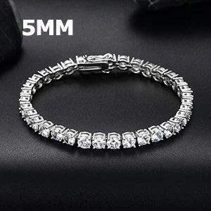 3/4/5mm CZ Tennis Bracelet