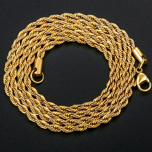 Rope Chain Stainless Steel