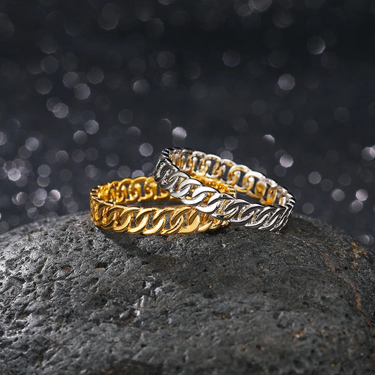 Mini Cuban Link Ring