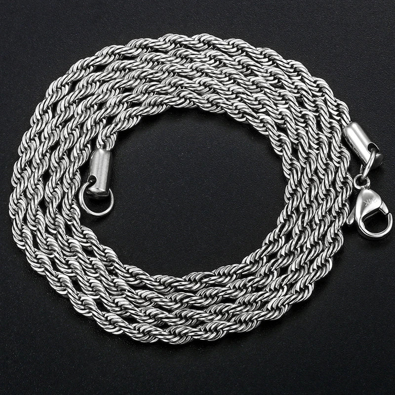Rope Chain Stainless Steel