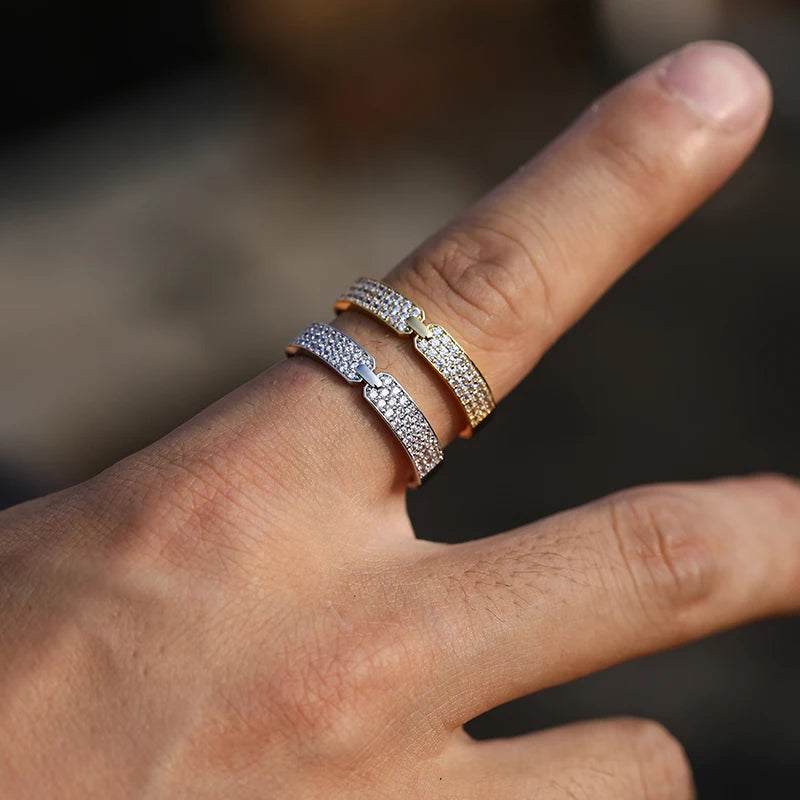 CZ Bling Round Ring