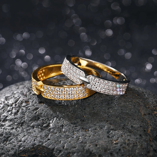 CZ Bling Round Ring