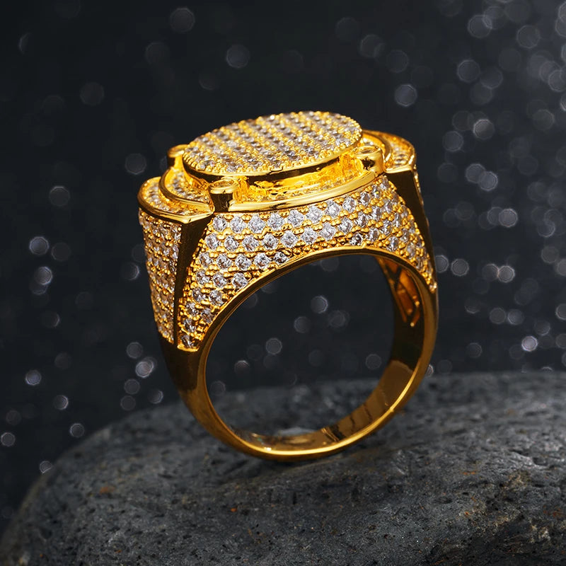 CZ Iced Out Finger Ring