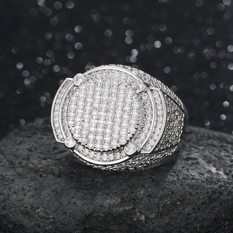 CZ Iced Out Finger Ring