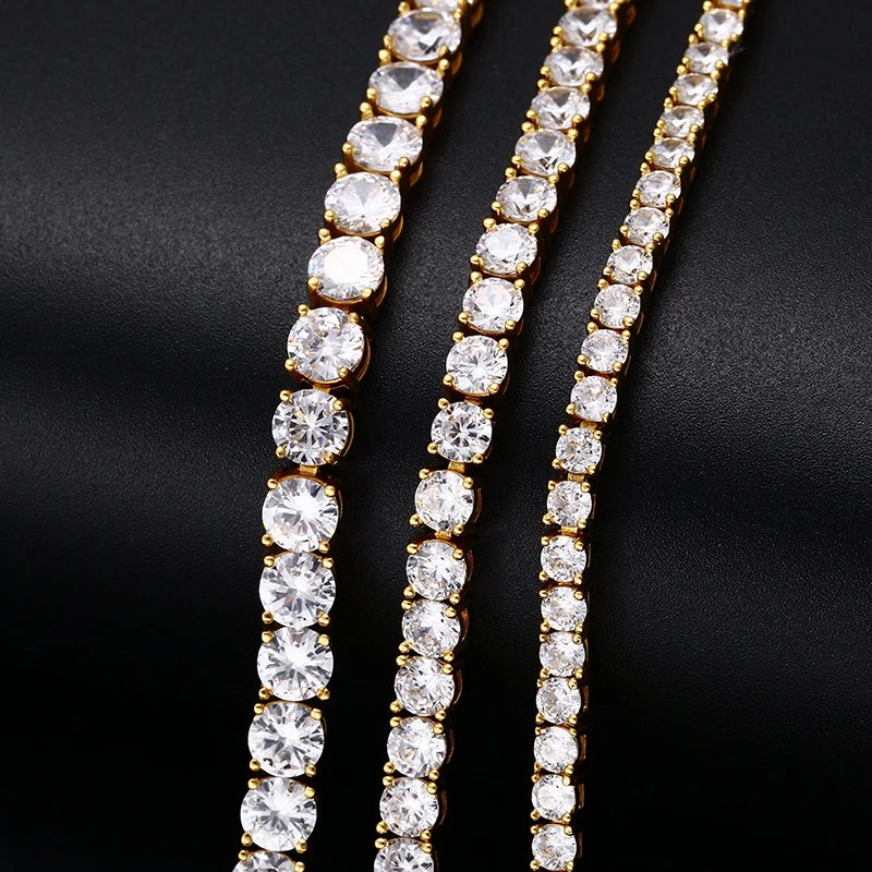 Iced Out CZ Tennis Bracelet