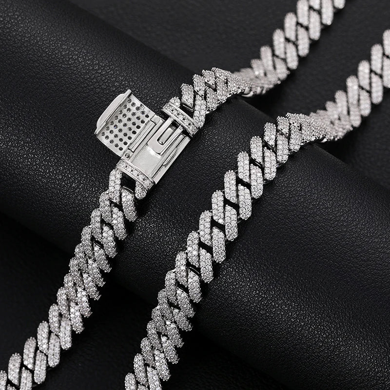 Iced Out Pave CZ Miami Cuban Chain