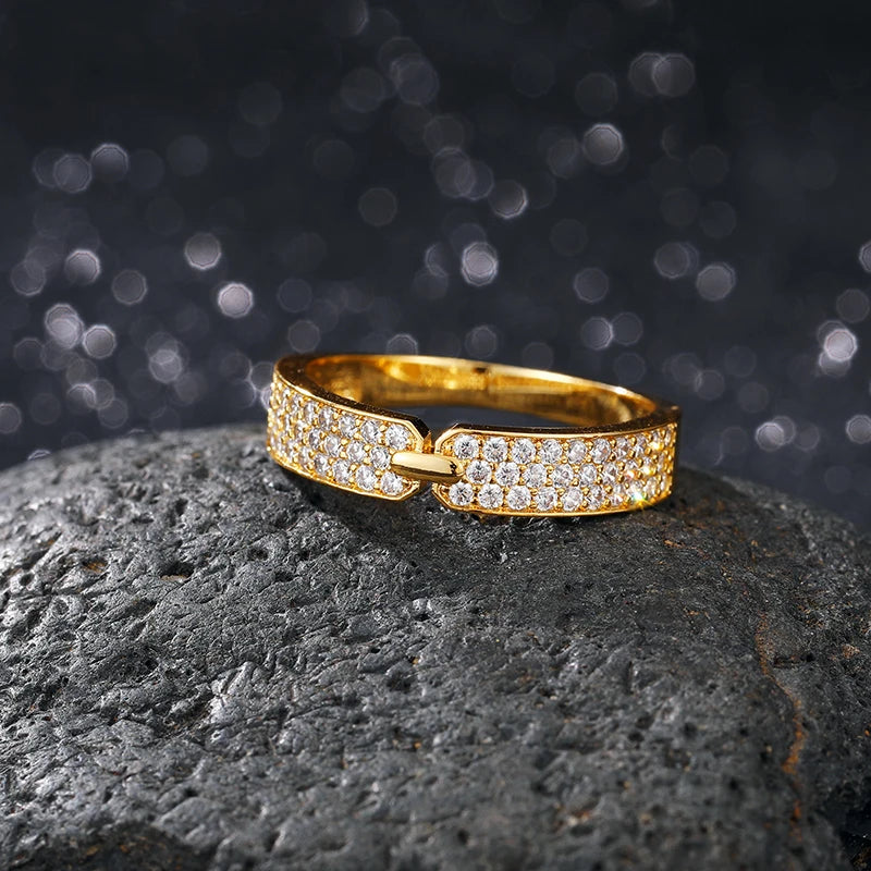CZ Bling Round Ring