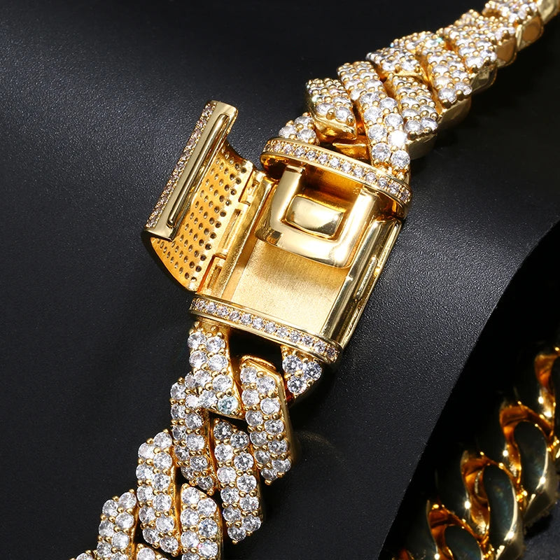 Chunky Cuban Link CZ Bracelet