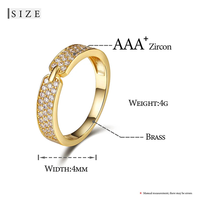 CZ Bling Round Ring