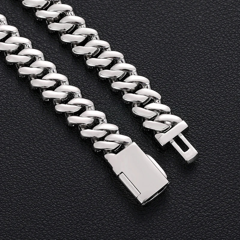 Iced Out Pave CZ Miami Cuban Chain